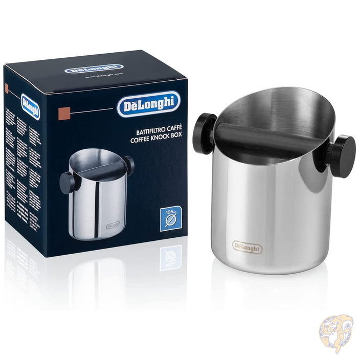 デロンギ De'Longhi コーヒー&エスプレッソ ノックボックス 食洗器対応 ステンレス