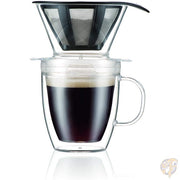ボダム Bodum ポアオーバー コーヒードリッパー セット ダブルウォール真空 マグ フィルター(340g)