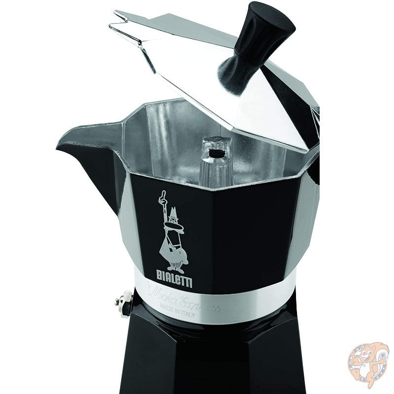 ビアレッティ Bialetti 4951 モカエキスプレス エスプレッソメーカー Moka Express ブラック 黒