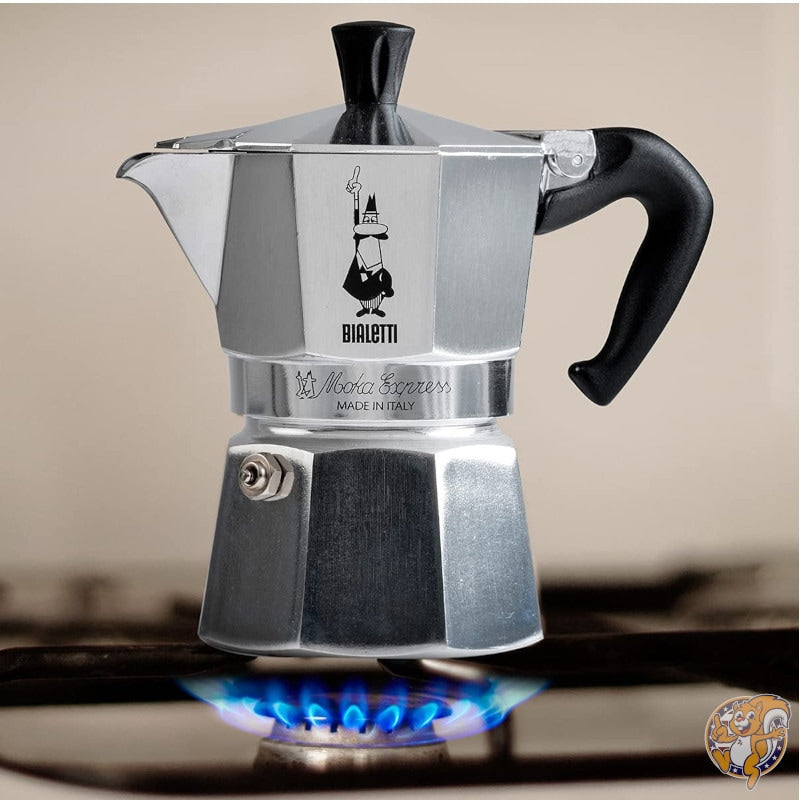 ビアレッティ Bialetti モカエキスプレス 直火式 エスプレッソメーカー モカポット 3カップ(130ml)