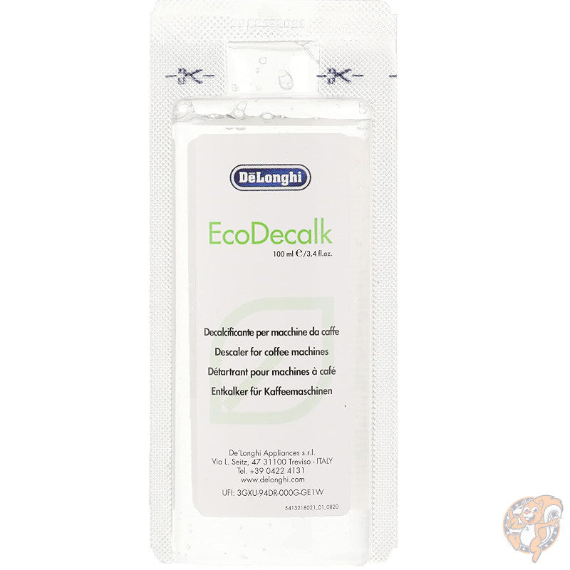 デロンギ エスプレッソ&コーヒーメーカー用 除石灰剤 EcoDecalk Descaler エコ 100ml×2本
