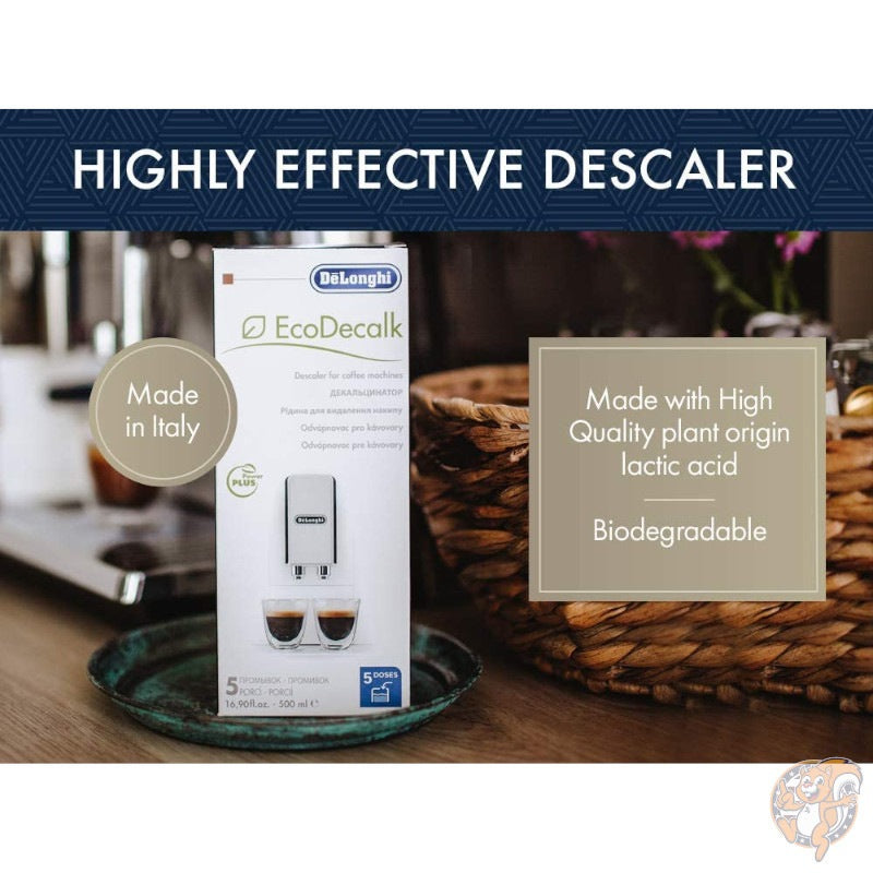 デロンギ De'Longhi Descaler 全自動コーヒー&エスプレッソマシン 除石灰剤 500ml