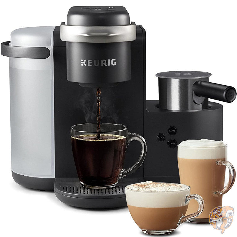 キューリグ Keurig K-Cafe シングルサーブ K-Cup コーヒーメーカー ラテ&カプチーノ ミルク泡だて器