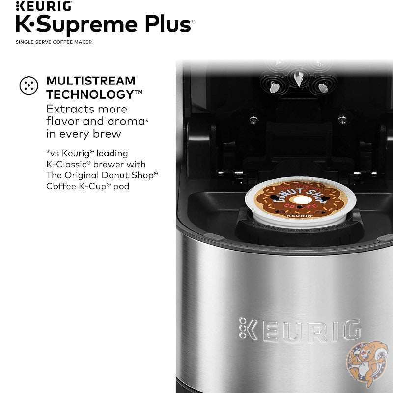 キューリグ Keurig K-Supreme plus シングルサーブ コーヒーメーカー 2.3L 水タンク K-CUP