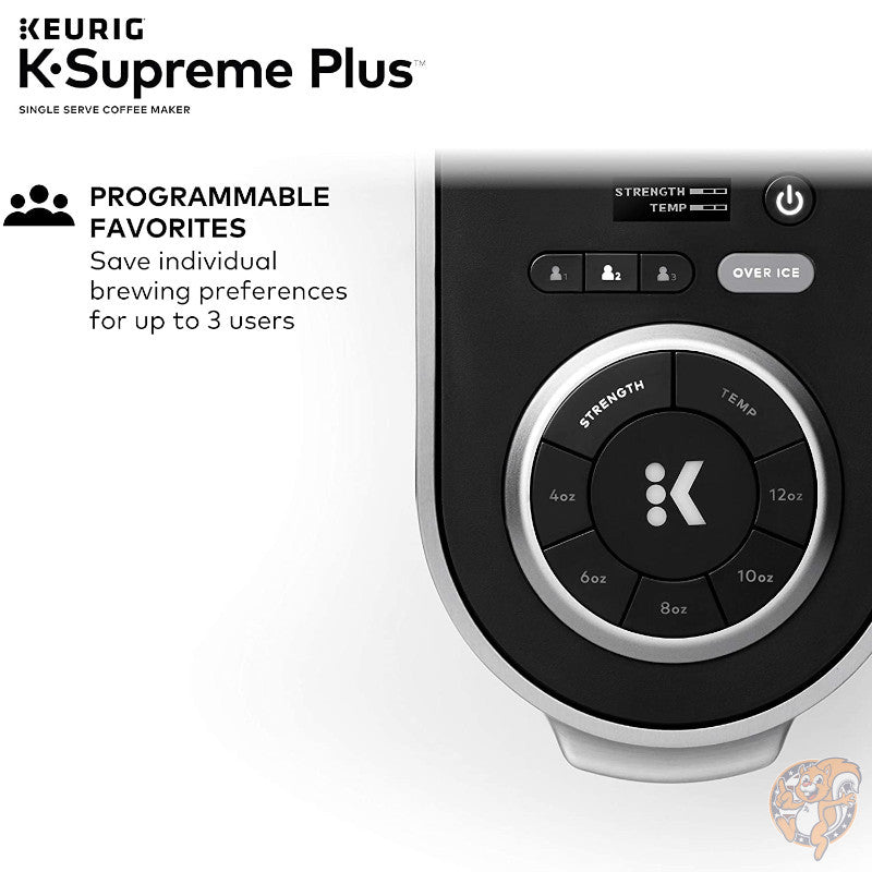 キューリグ Keurig K-Supreme plus シングルサーブ コーヒーメーカー 2.3L 水タンク K-CUP