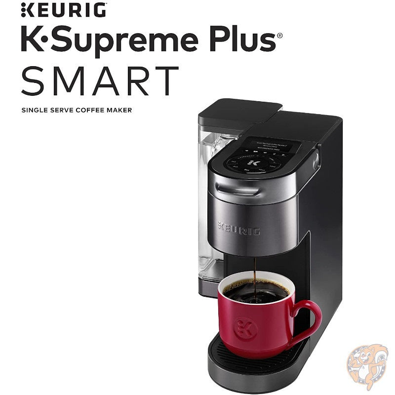 キューリグ K-Supreme プラス スマート コーヒーメーカー 2.3L 水タンク K-Cup ブラックステンレス