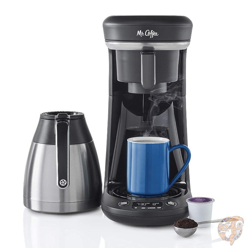 ミスターコーヒー Mr.Coffee K-CUP ポッド&ドリップ 10カップ対応 コーヒーメーカー ブラック