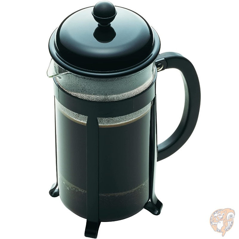 ボダム Bodum ジャヴァ Java フレンチプレス コーヒー&紅茶メーカー 飛散防止カラフェ 1L ブラック