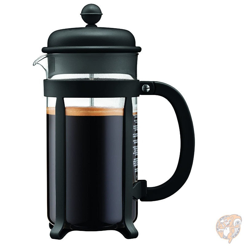 ボダム Bodum ジャヴァ Java フレンチプレス コーヒー&紅茶メーカー 飛散防止カラフェ 1L ブラック