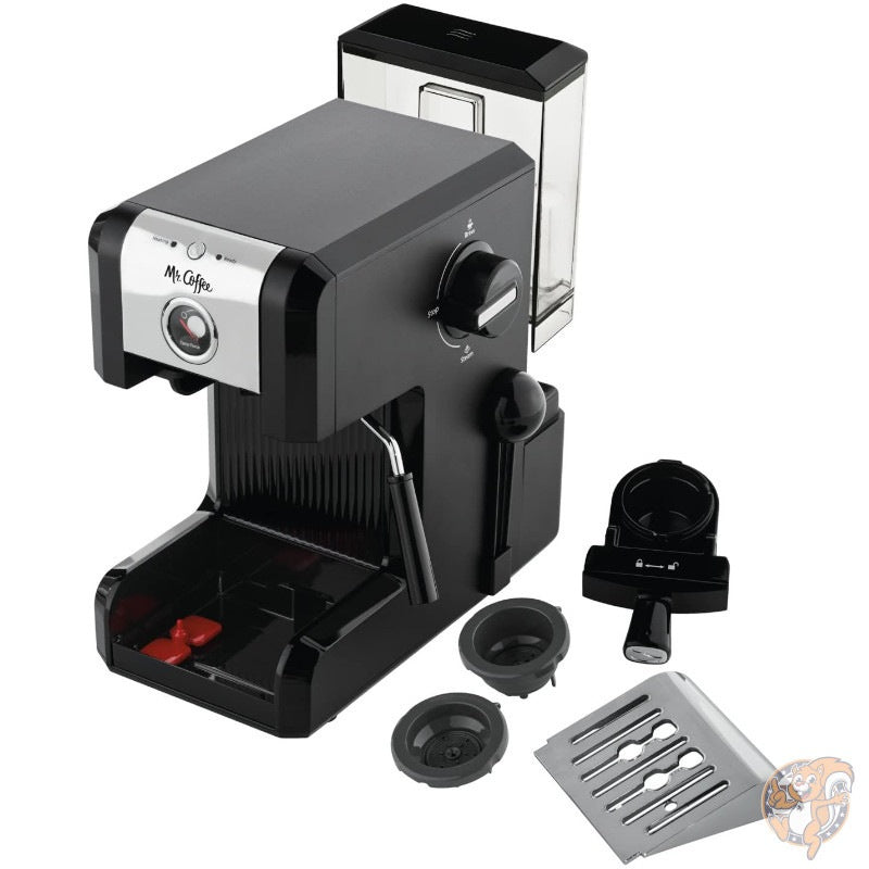 ミスターコーヒー Mr.Coffee イージーメーカー エスプレッソマシーン クローム&ブラック