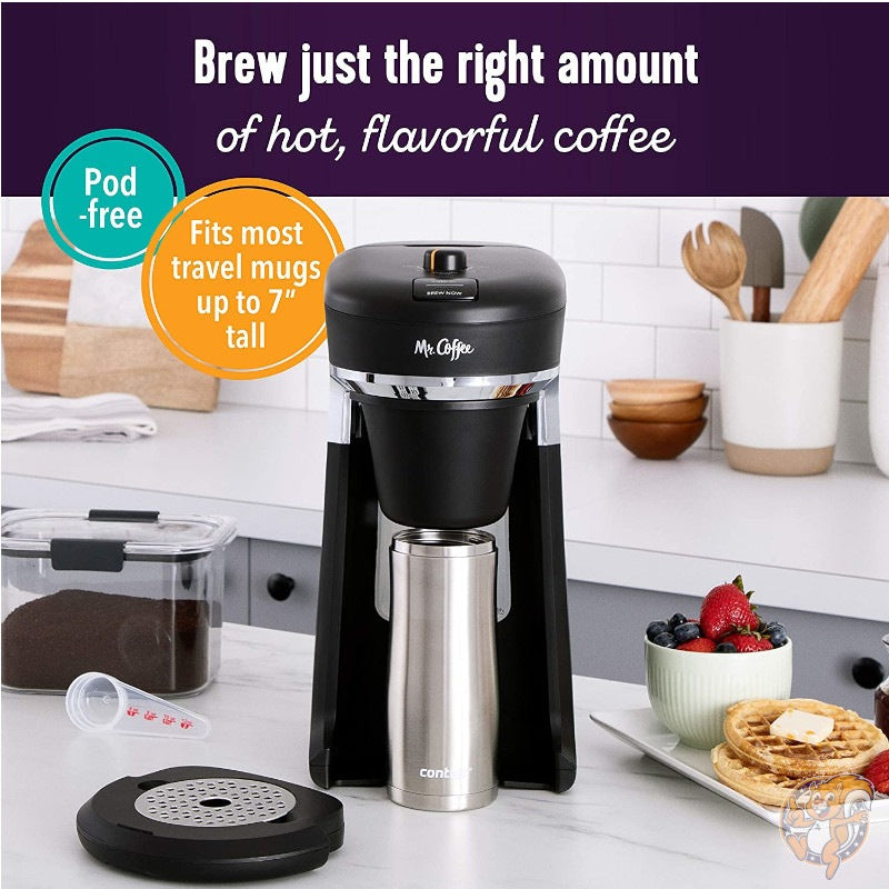 ミスターコーヒー Mr.Coffee HotCup シングルサーブ ポッド不要(ポッドフリー)コーヒーメーカー