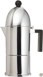 【正規輸入品】 ALESSI アレッシィ La cupola エスプレッソコーヒーメーカー/6カップ用 ブラック A9095/6 B