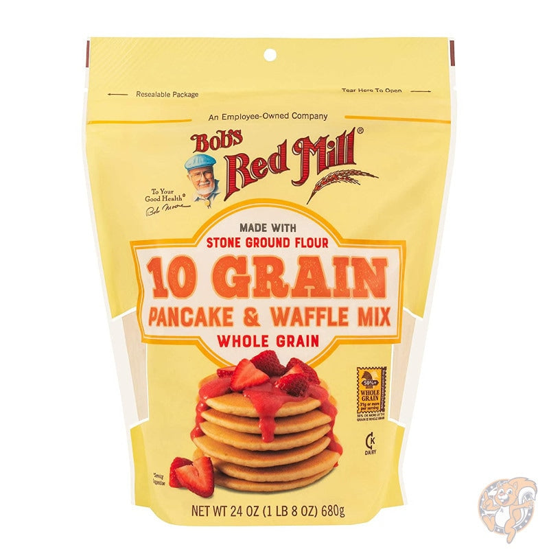 ボブズレッドミル Bob's Red Mill 10穀 パンケーキ ワッフルミックス 680g×4袋