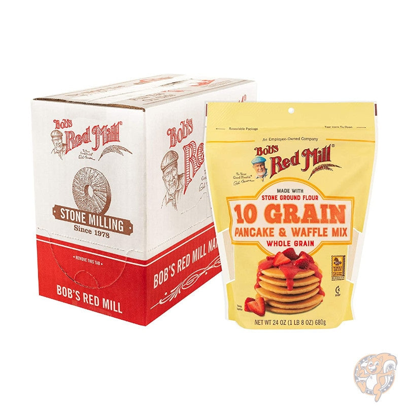 ボブズレッドミル Bob's Red Mill 10穀 パンケーキ ワッフルミックス 680g×4袋