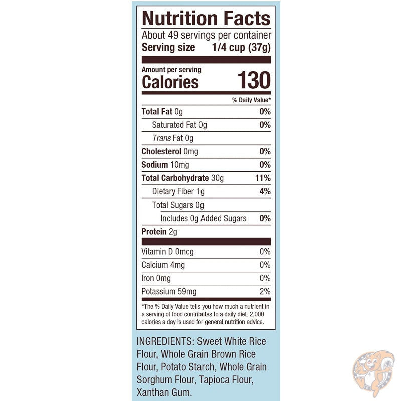 ボブズレッドミル Bob's Red Mill グルテンフリー ベーキングフラワー Gluten Free 1.8kg×4袋