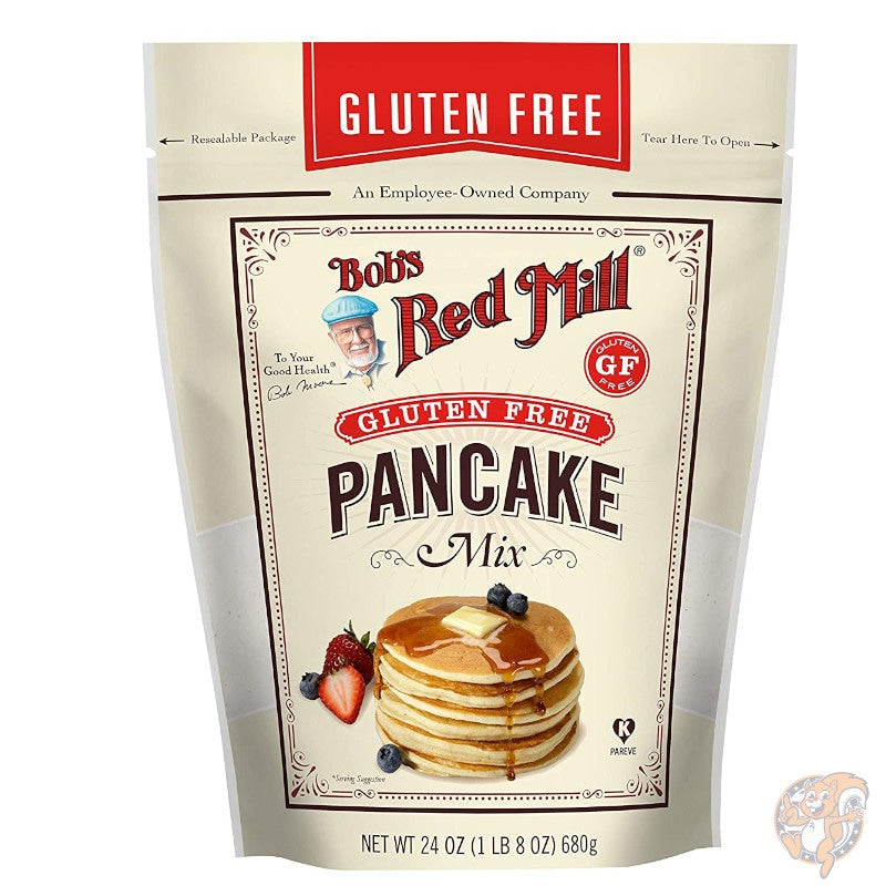 ボブズレッドミル Bob's Red Mill グルテンフリー パンケーキミックス 680g(24オンス)×4袋 アメリカ輸入品 ホットケーキミックス