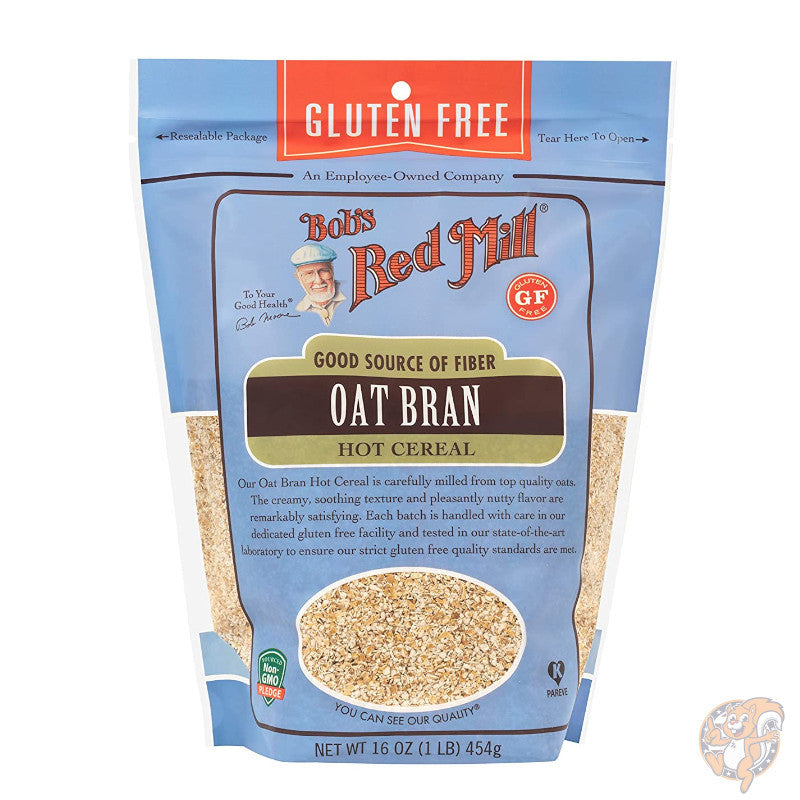 ボブズレッドミル Bob's Red Mill グルテンフリー オートブラン Oat Bran 453g(16オンス)×4袋