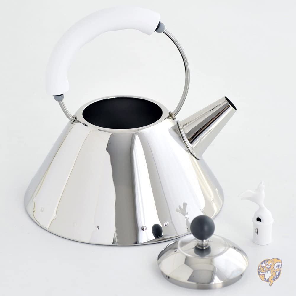 ALESSI アレッシィ バードケトル/ホワイト 9093 W 小鳥のやかん