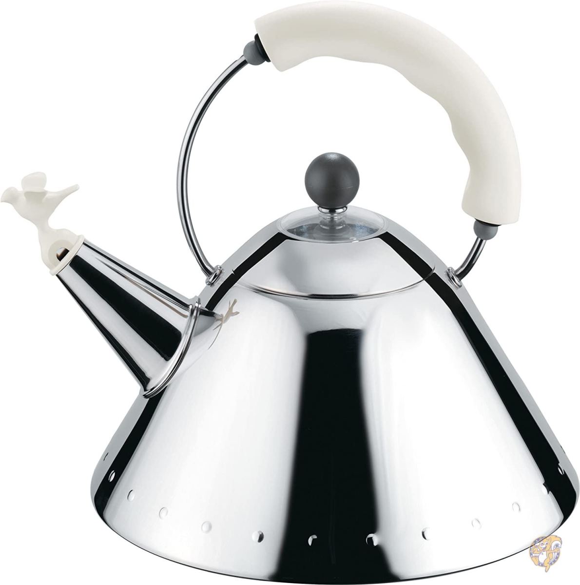 ALESSI アレッシィ バードケトル/ホワイト 9093 W 小鳥のやかん