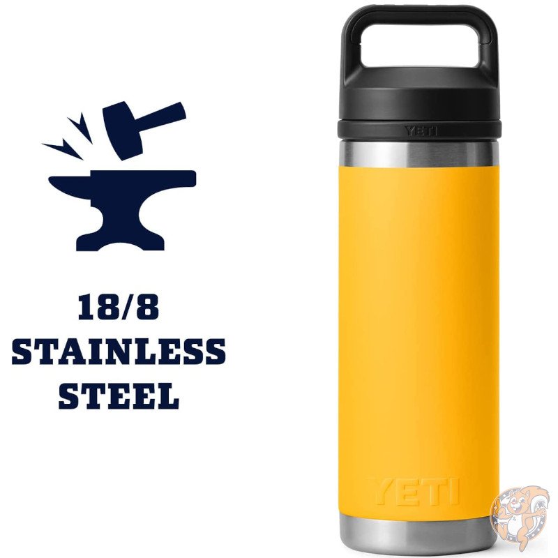 YETI Rambler 18oz 530ml イエティ ランブラー アルパインイエロー Alpine Yellow