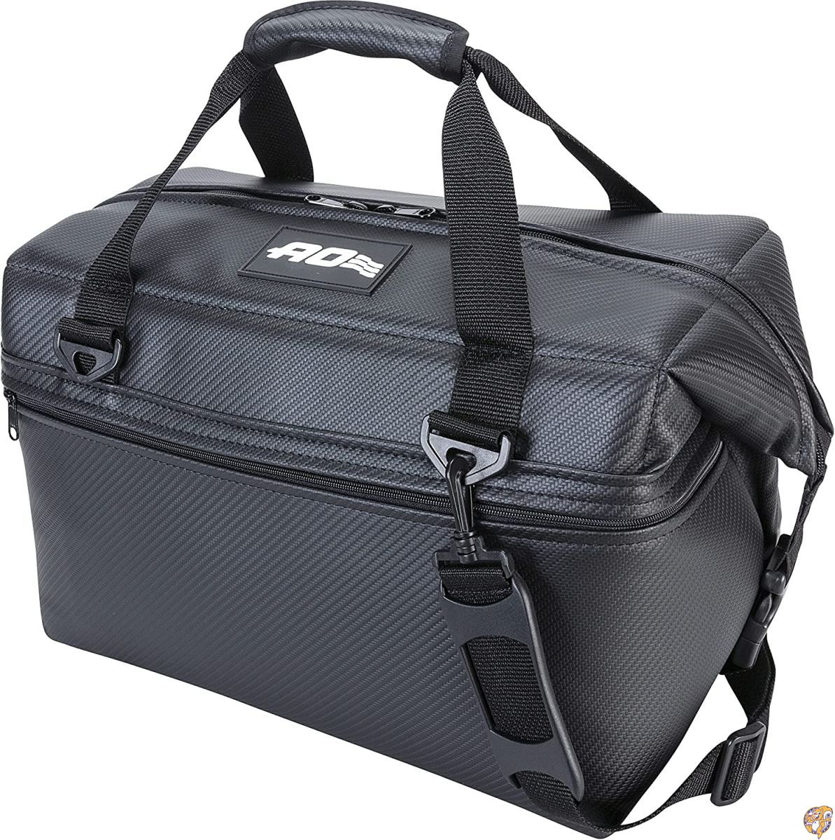 AOクーラーズ クーラーボックス ブラック AO Coolers 24 PACK CARBON カーボン BLACK(AOCR24BK)[並行輸入品]