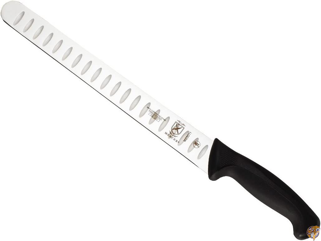 Mercer Culinary Millennia シェフナイフ 12インチ 11-Inch Granton Edge Slicer ブラック M23011