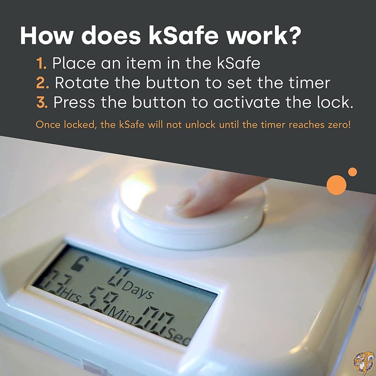Kitchen Safe 完全な単位 (Blue Top Transparent Base) [並行輸入品]