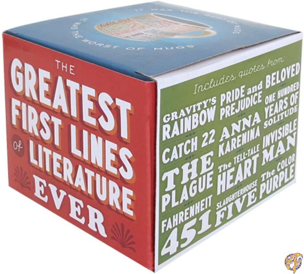 First Lines of Literature Mug [並行輸入品]