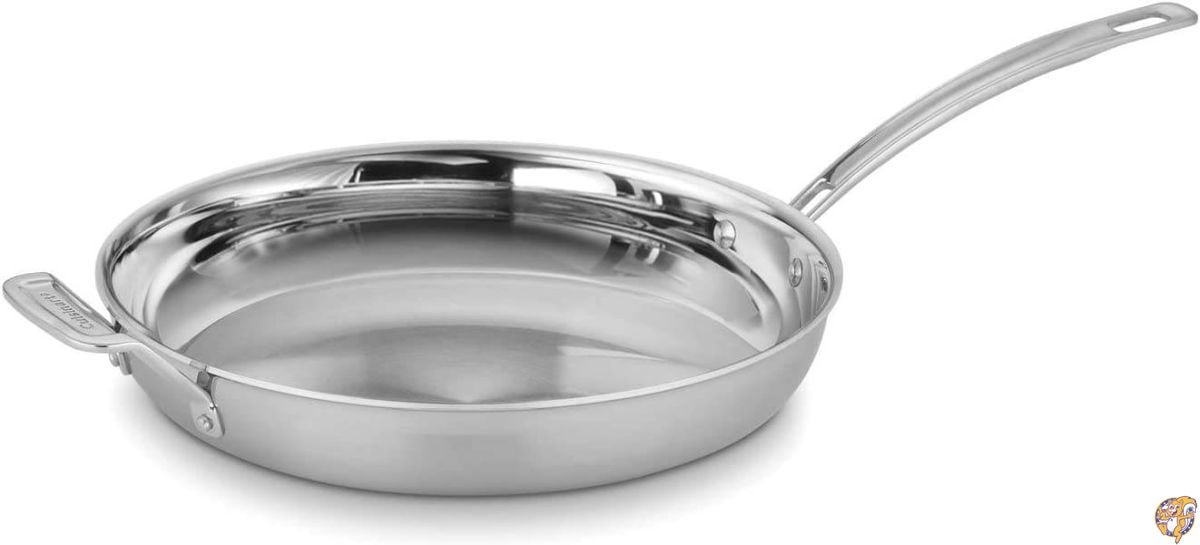 Cuisinart MultiClad Pro ステンレス12インチスキレット ヘルパー付き
