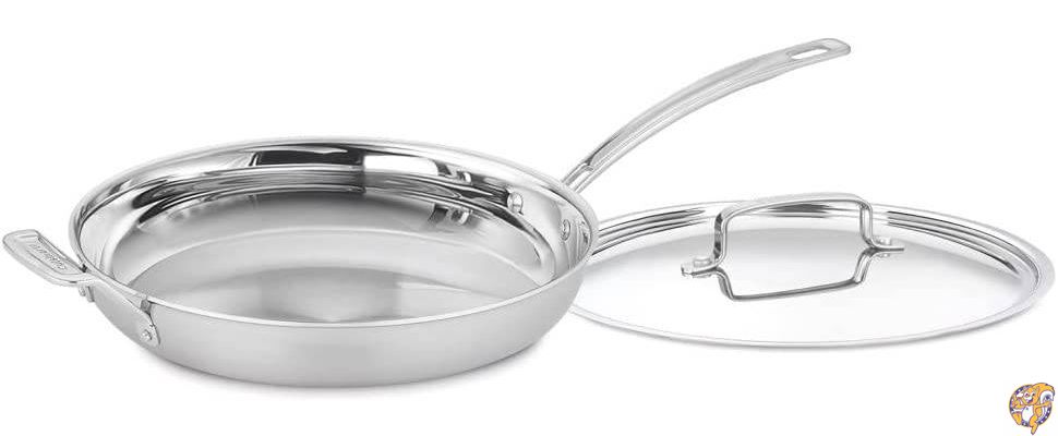 Cuisinart MultiClad Pro ステンレス12インチスキレット ヘルパー付き