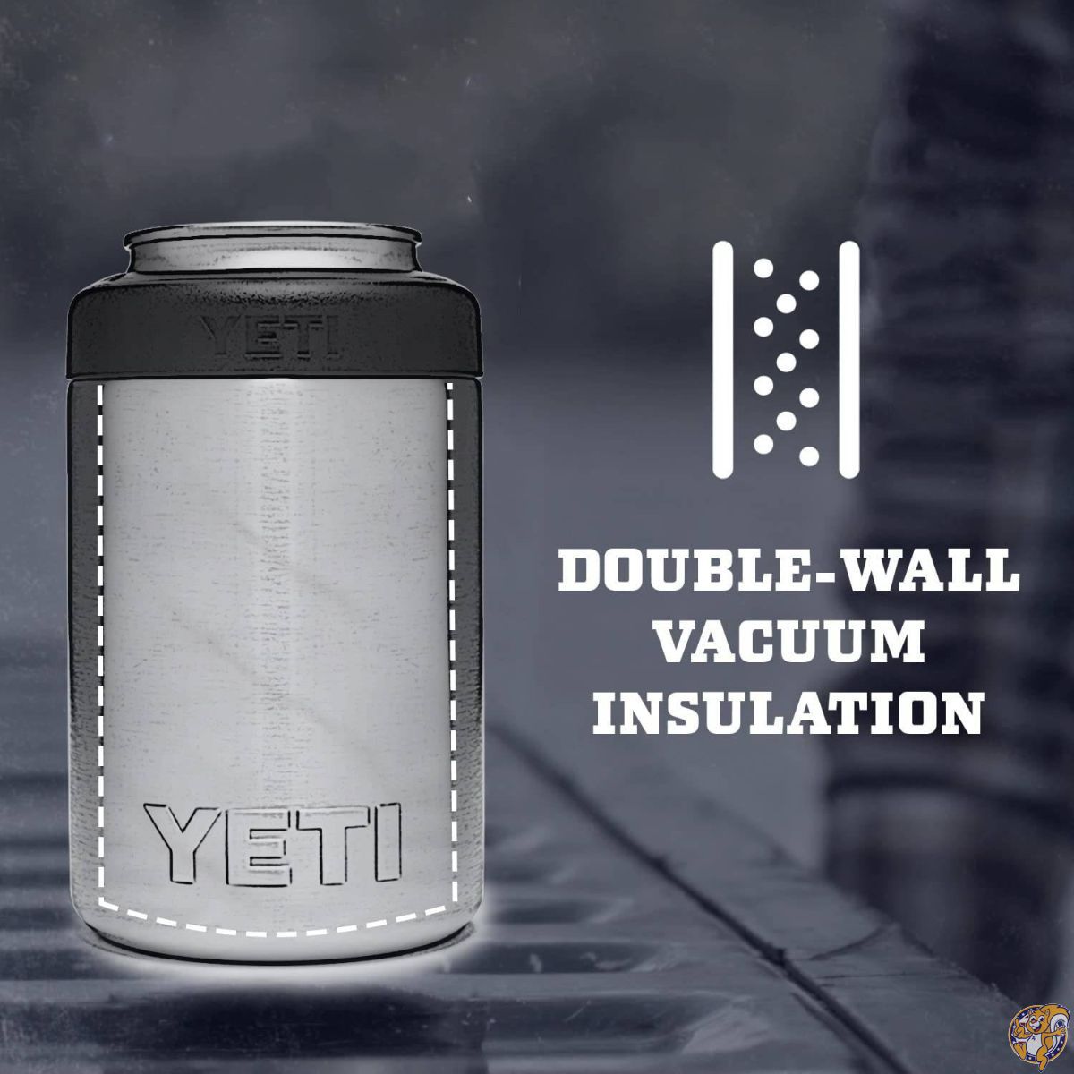 YETI(イェティ) ランブラー 12オンス コルスター 保冷用缶ホルダー 標準サイズの缶用