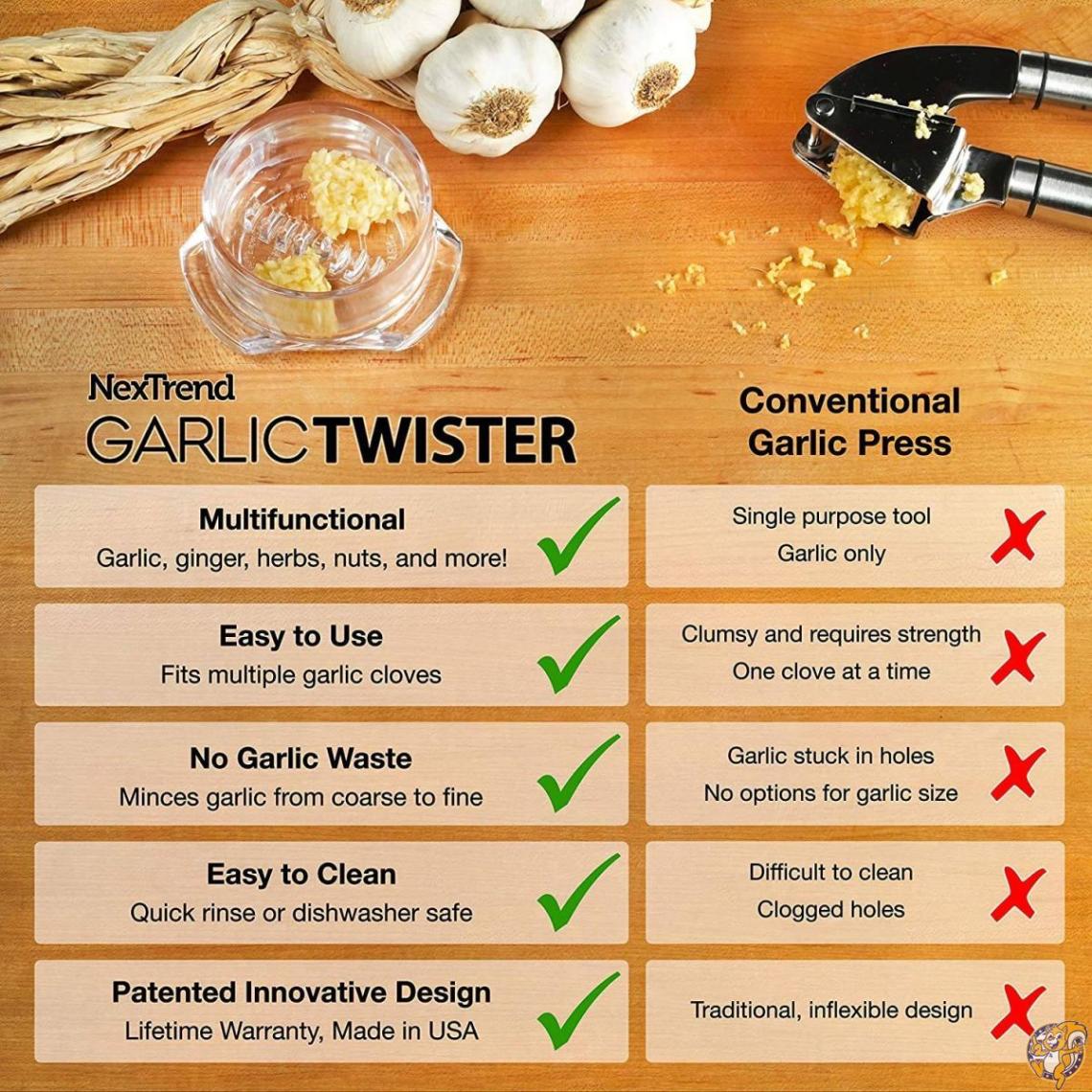 (Green) - Garlic Twister 4th Generation (Green)