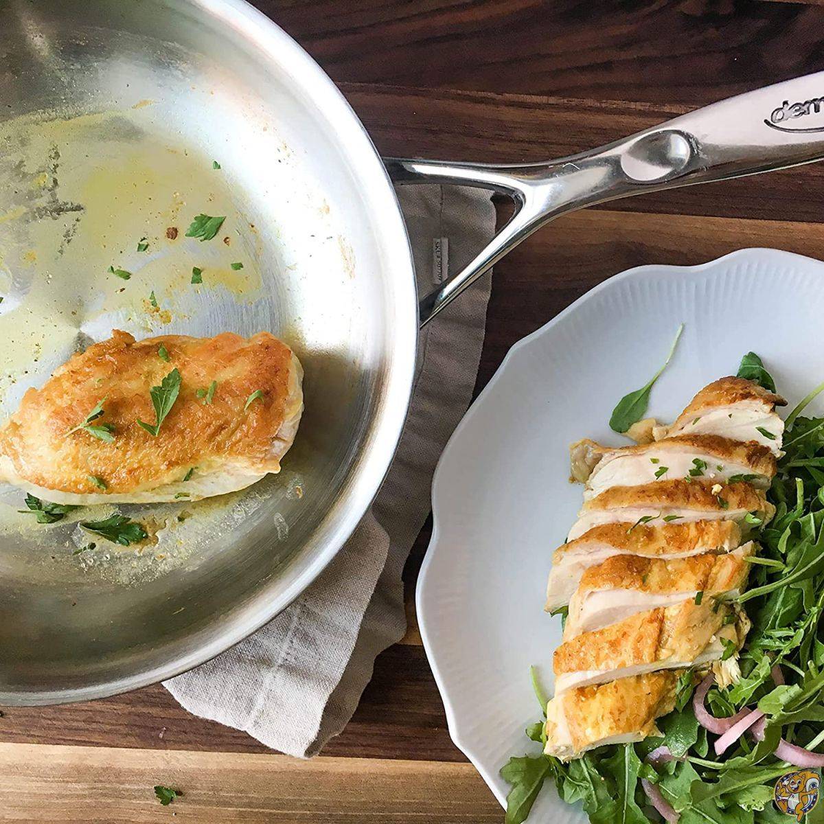 (24cm) - Demeyere Atlantis Proline 24cm Stainless Steel Fry Pan