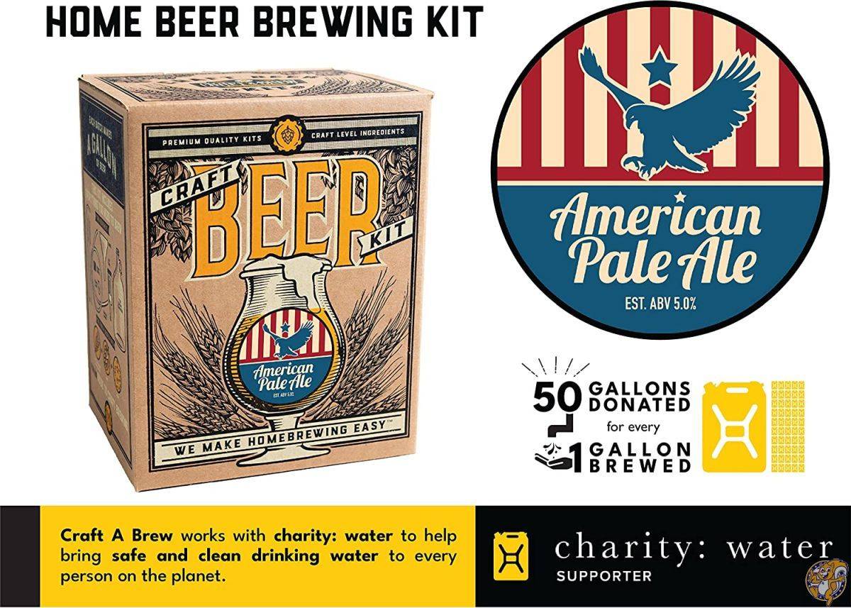 Craft A Brew American Pale Ale Beer Brewing Kit by Craft A Brew