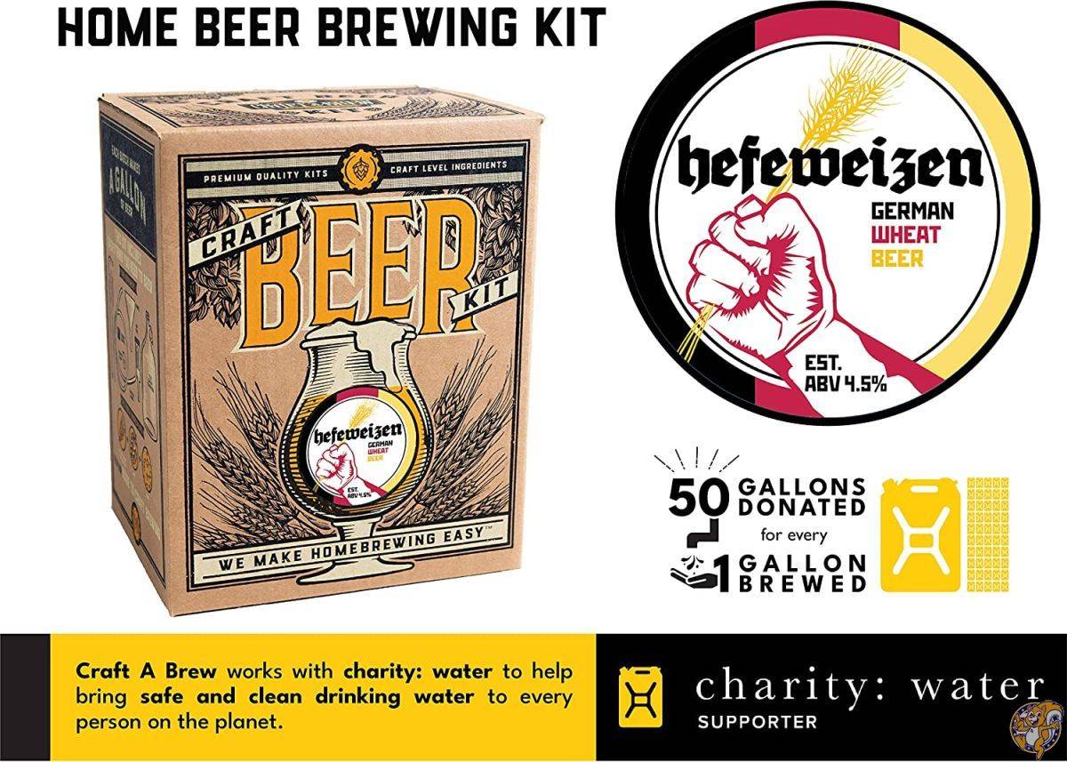 Craft A Brew Hefeweisen Beer Brewing Kit by Craft A Brew