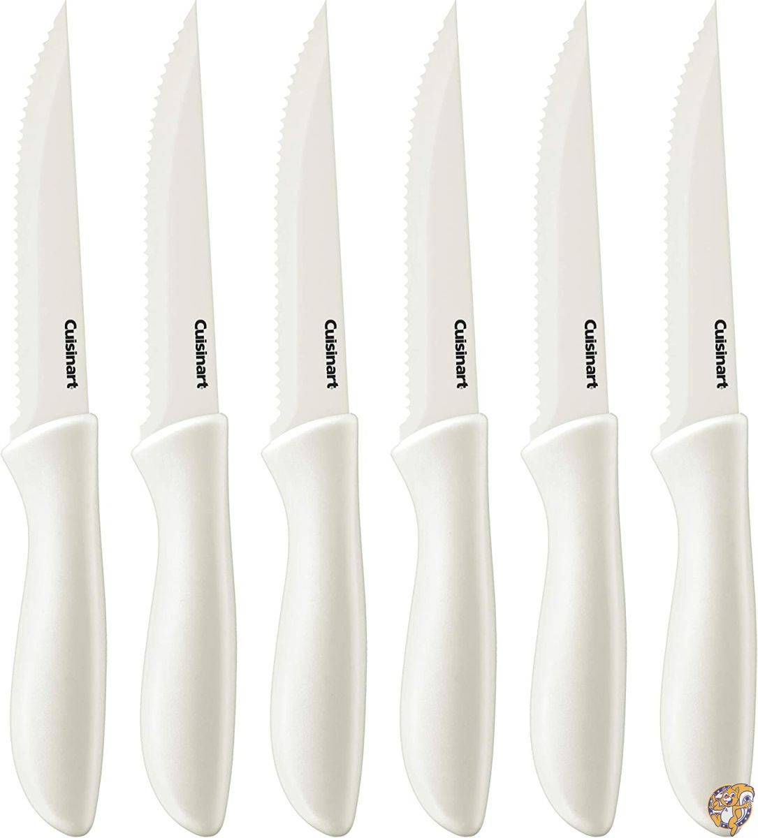 Cuisinart ナイフ12点セット ホワイト C55-6PCSW