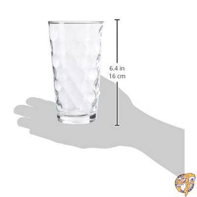 Home Essentials Galaxy グラスウェアセット Set of 12 - 4 17 OZ - 4 13 OZ - 4 7 OZ KS-6RRC-G604