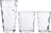 Home Essentials Galaxy グラスウェアセット Set of 12 - 4 17 OZ - 4 13 OZ - 4 7 OZ KS-6RRC-G604