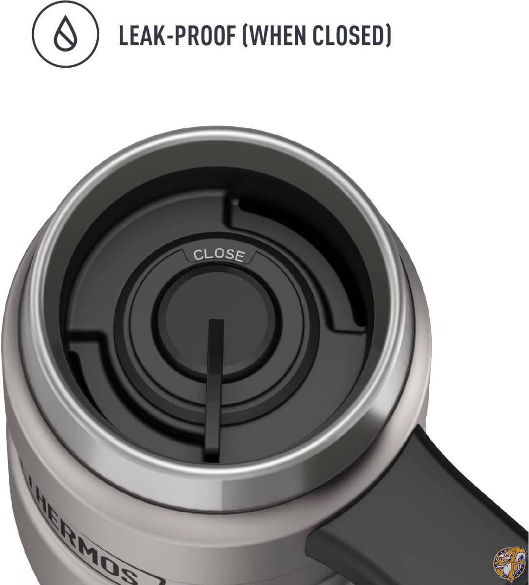 Thermos ステンレスキング 473ml ハンドル付きトラベルマグ 24 oz SK1000CRTRI4