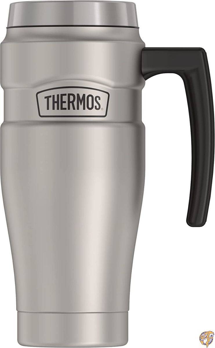 Thermos ステンレスキング 473ml ハンドル付きトラベルマグ 24 oz SK1000CRTRI4