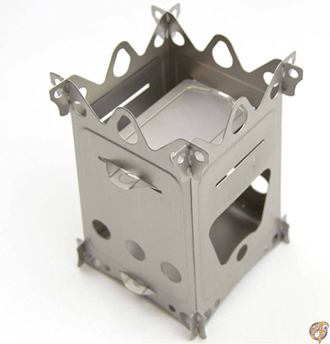 Emberlit Fireant,Titanium, Multi-fuel Backpacking Stove Great for Camping and Survival by Emberlit
