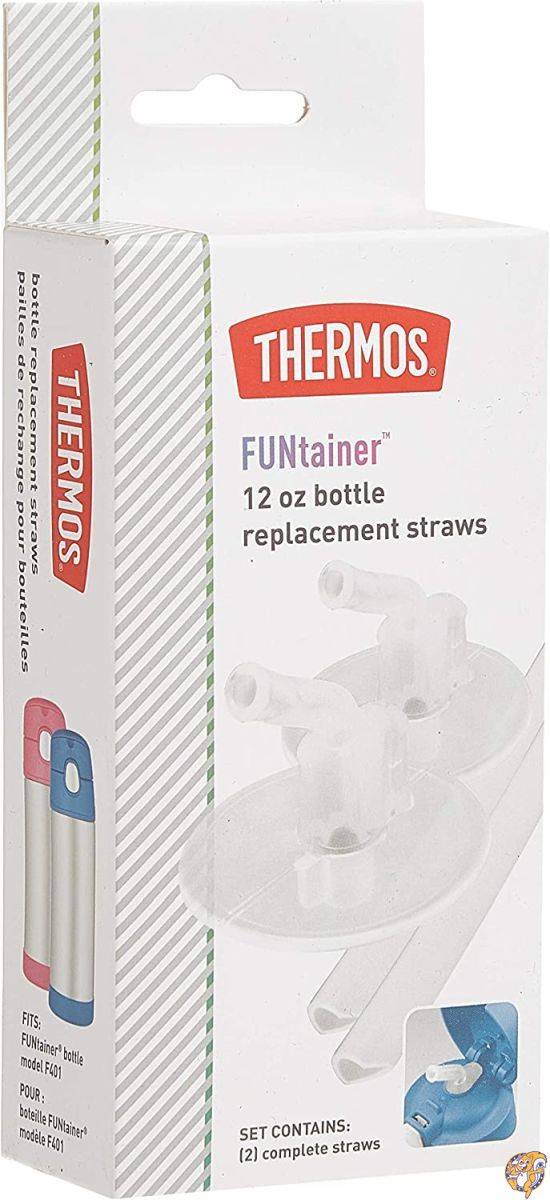 Thermos交換用ストロー12オンスFuntainer Bottle クリア F401RS6 海外直送