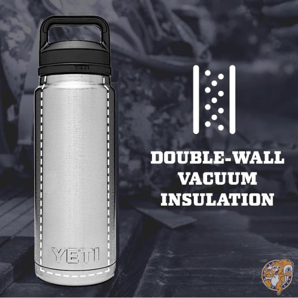 YETI Rambler 26oz 768ml イエティ ランブラー ステンレス 保温保冷 真空断熱 チャグキャップ付き アルパインイエロー