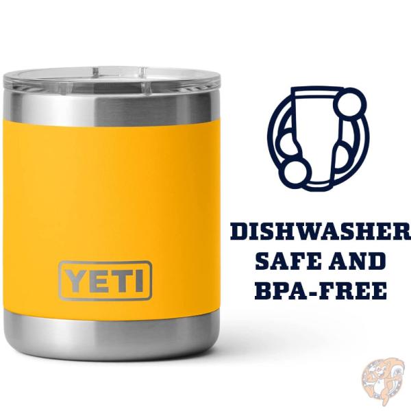 イエティ YETI ランブラー 10oz 295ml ローボール Lowball タンブラー 蓋付き 保冷保温 真空断熱 コーヒー 送料無料