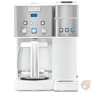 クイジナート Cuisinart SS-15W コーヒーメーカー 12カップ シングルサーブ Kカップ ホワイト/ステンレス 送料無料