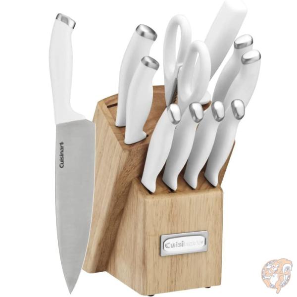 クイジナート Cuisinart C77SSW-12P 包丁セット カラープロコレクション 12ピース ナイフセット 白 送料無料