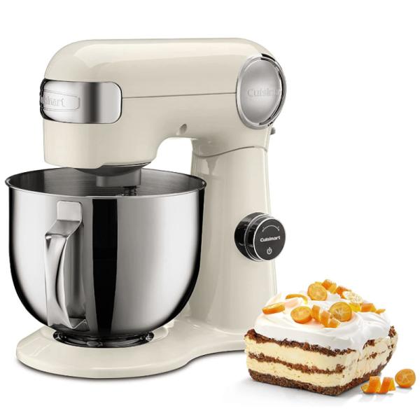 クイジナート Cuisinart SMD-50CRM 約5.2L スタンドミキサー 12スピード クリーム 卓上ミキサー 送料無料