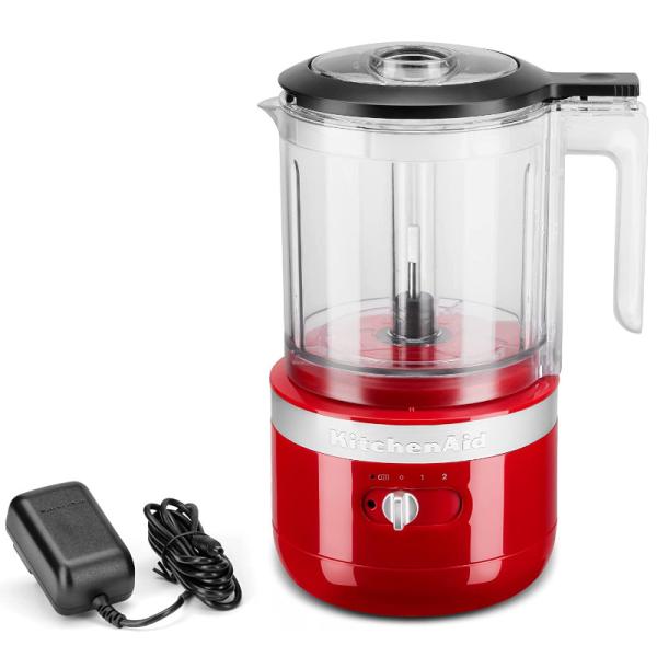 キッチンエイド KitchenAid 5カップ フードチョッパー フードプロセッサー エンパイアレッド コードレス 送料無料