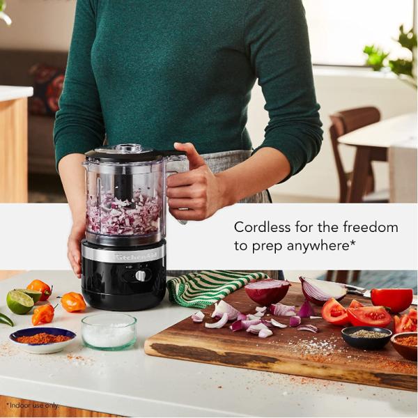 キッチンエイド KitchenAid 5カップ フードチョッパー フードプロセッサー オニキスブラック コードレス 送料無料