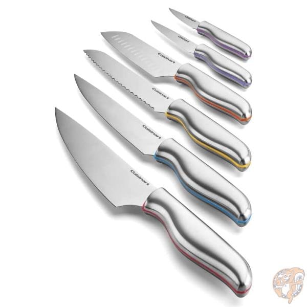 クイジナート Cuisinart ナイフセット 12点 カバー付き C77-12PCS クラシックカトラリーカラーバンド 送料無料